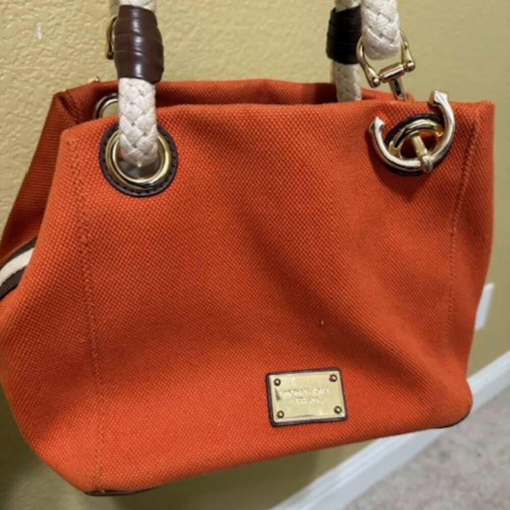 Michael Kors Bag Michael Kors Nautical Shoulder Bag with Rope Handles